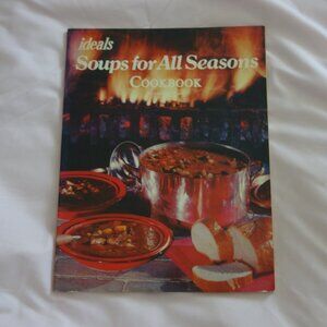Vintage Soups for All Seasons Cookbook from Ideals Softcover Book